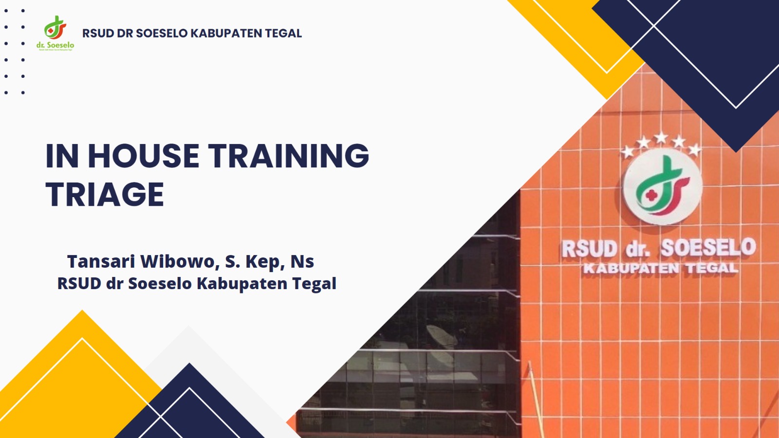 IN HOUSE TRAINING TRIAGE